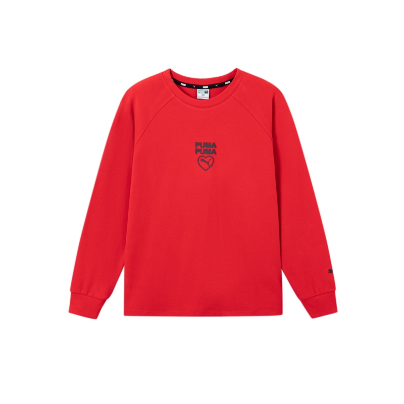 PUMA Sportstyle T Shirt Orange Red Unisex