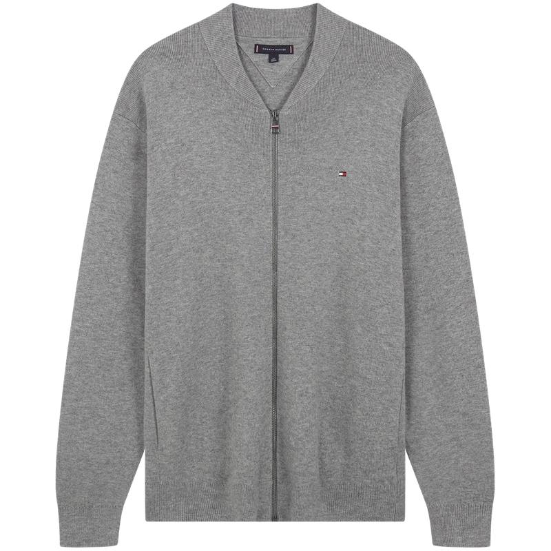 Tommy Hilfiger Sweaters Men's Stand Collar Moderate Cardigan
