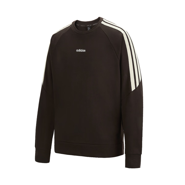 Adidas Adidas Sweatshirts Unisex Dark Brown Crew Neck Moderate