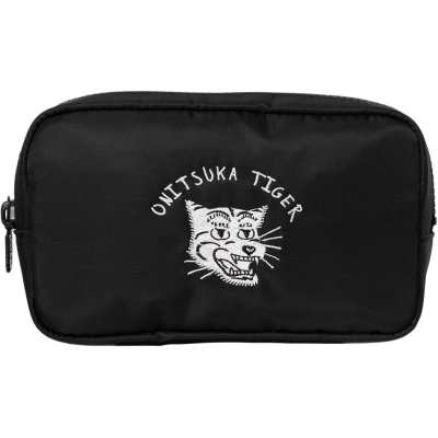 Onitsuka Tiger Polyamide Makeup Bag Unisex Black