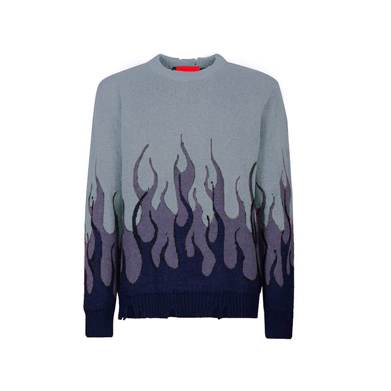 Vision Of Super Flame jacquard Sweater