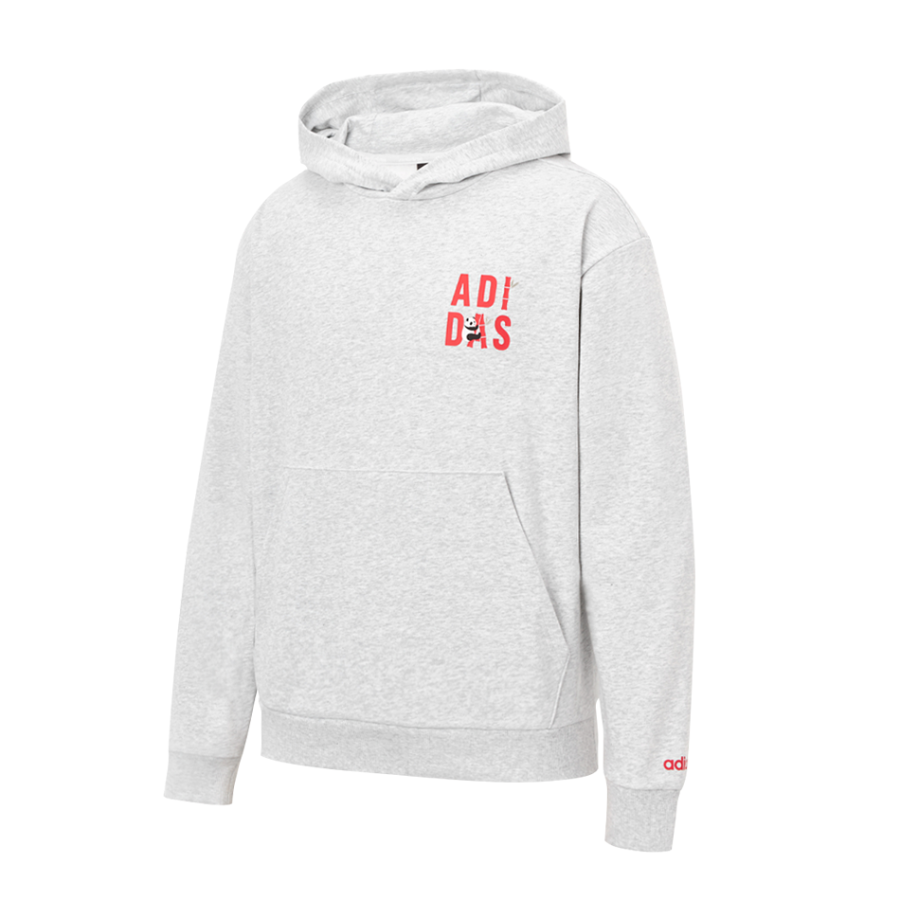 Adidas Adidas Sweatshirts Women's Gray Hooded Moderate