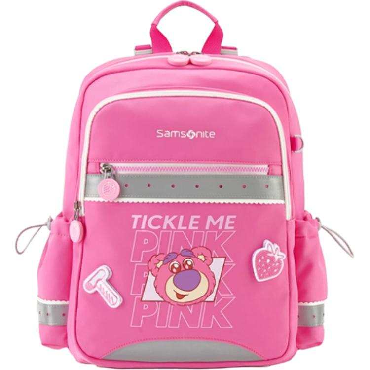 Samsonite SAMSONITE Fabric Student Bag Medium Kids' Navy Blue/pink