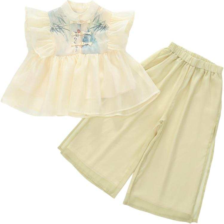 PROTECTCAMEL PROTECTCAMEL Pre School Two Piece Skirt Sets Stand Collar Moderate Short