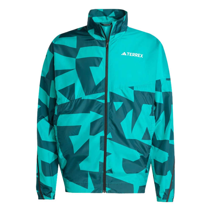 Adidas Adidas Free Shipping With AdiClub Terrex Multi Printed Wind Jacket
