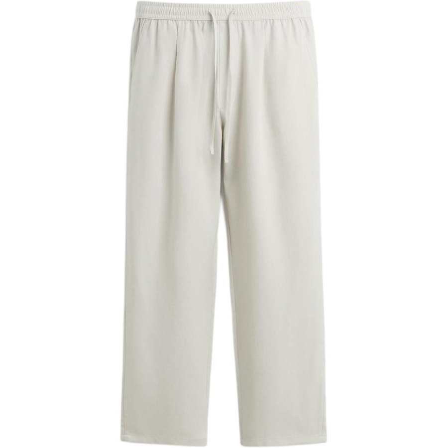 ZARA Casual Pants Men's Ice White Moderate Straight Fit Pants