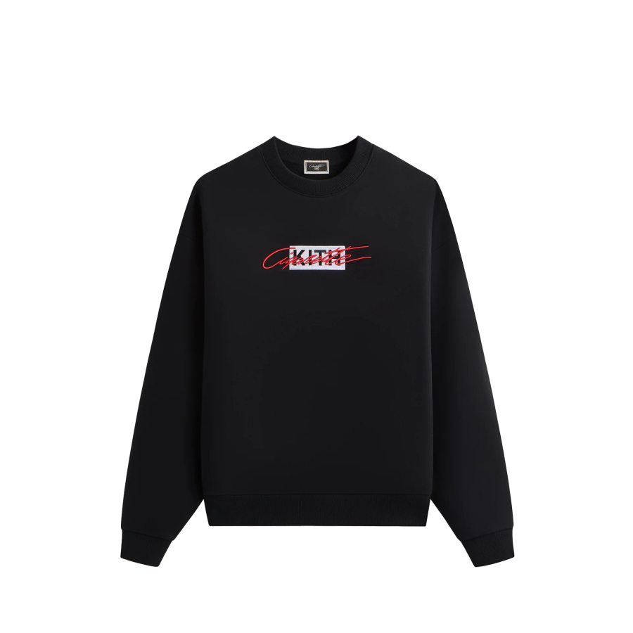 KITH KITH Sweatshirts Men's Black Crew Neck Moderate