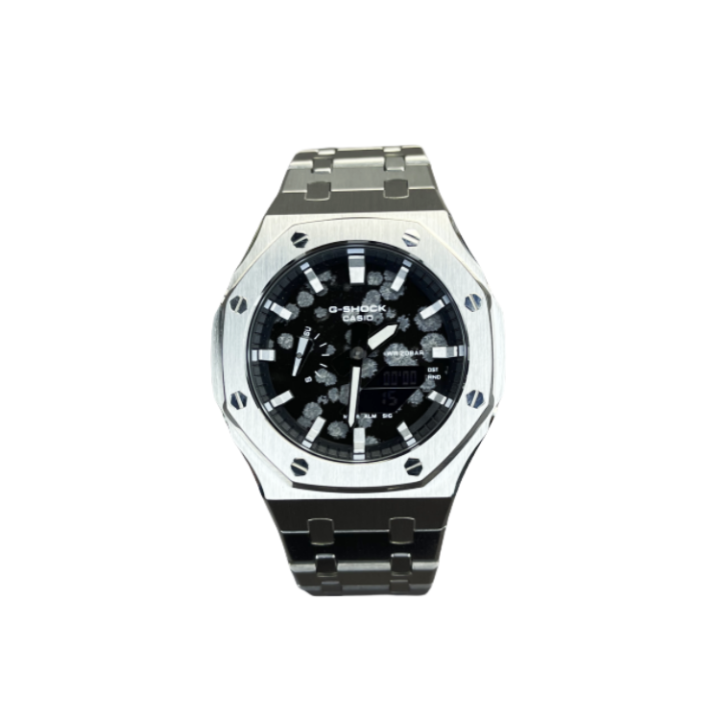 CASIO CASIO Custom Collection Quartz Movement Stainless Steel Watchband Watch Men's Watches Black Dial