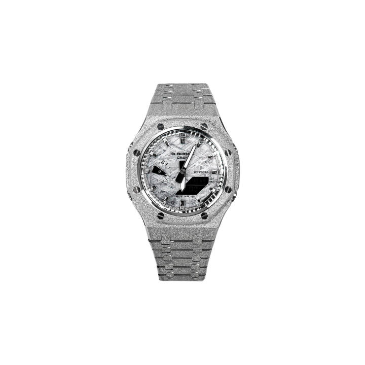 CASIO CASIO Custom Collection GA2100 Collection Waterproof Quartz Movement Stainless Steel Strap Watch