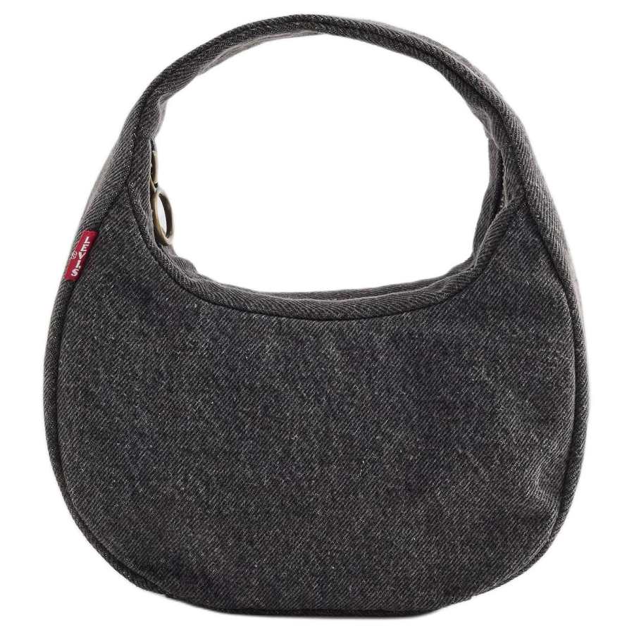 Levis Cotton Crescent Bag Handbag Mini Women's Black