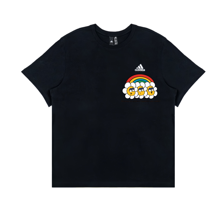 Adidas Adidas Athleisure Crew Neck Short Sleeved T Shirts Unisex