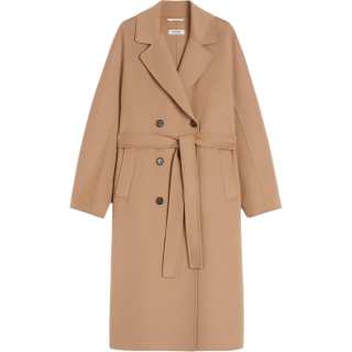 'S Max Mara Paul Double-Breasted Belted Coat
