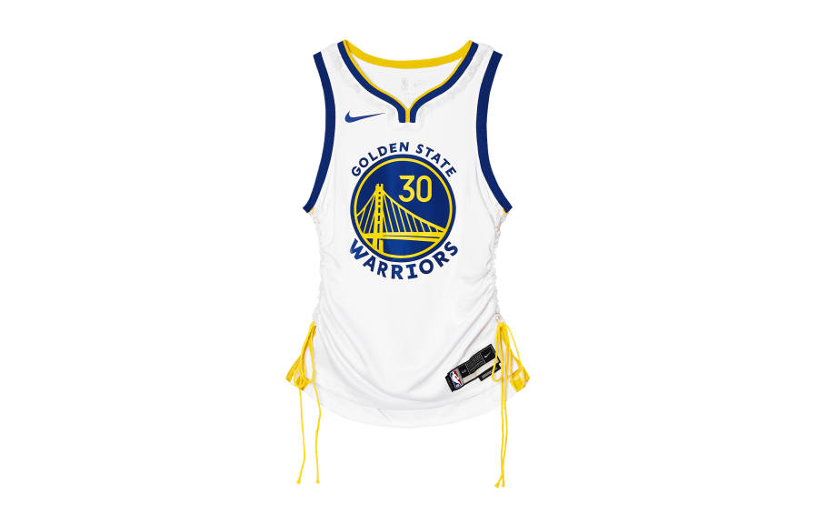 Nike Nike Golden State Warriors NBA Dri FIT Curry Size 30 League Limited Basketball Jersey Unisex