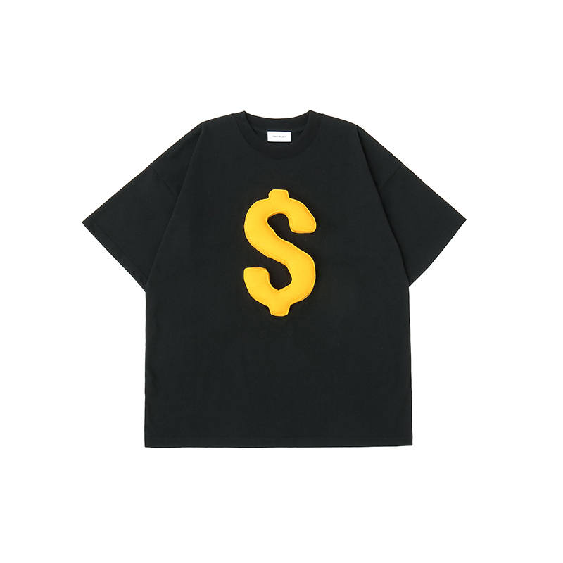 SQQZ Project Heavyweight Crew Neck Loose Fit T Shirt Unisex