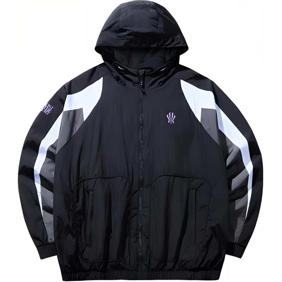 Anta Basketball Collection Trench Coat Unisex Basic Black