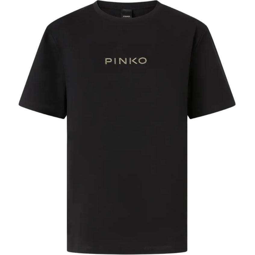 Pinko logo-detail crew-neck T-shirt