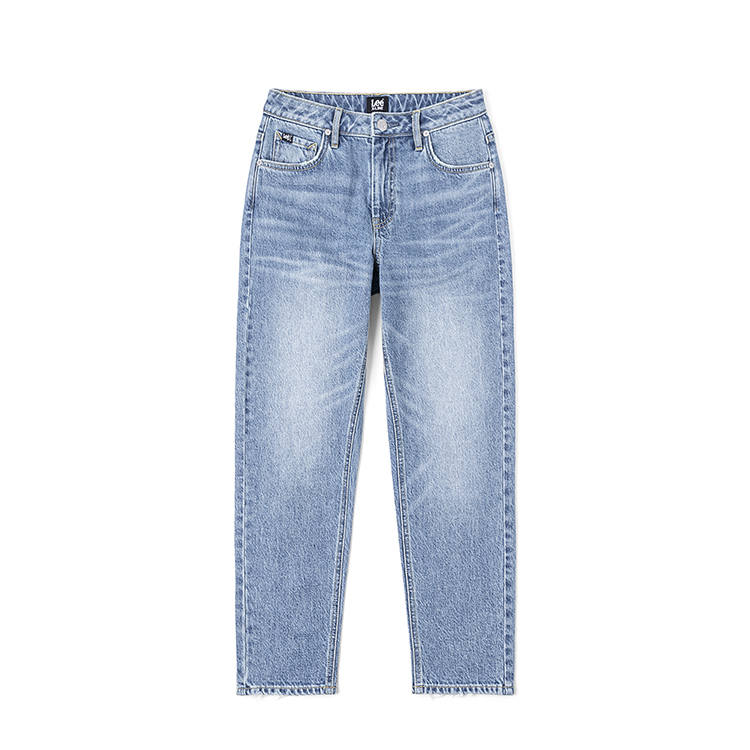 Lee Jeans Women's Medium Blue Moderate Straight Fit Pants