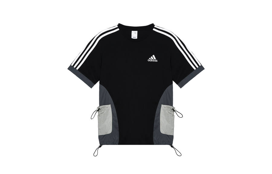 Adidas Adidas 811 Manufacturing, Wanderer T Shirt Unisex Black Gray