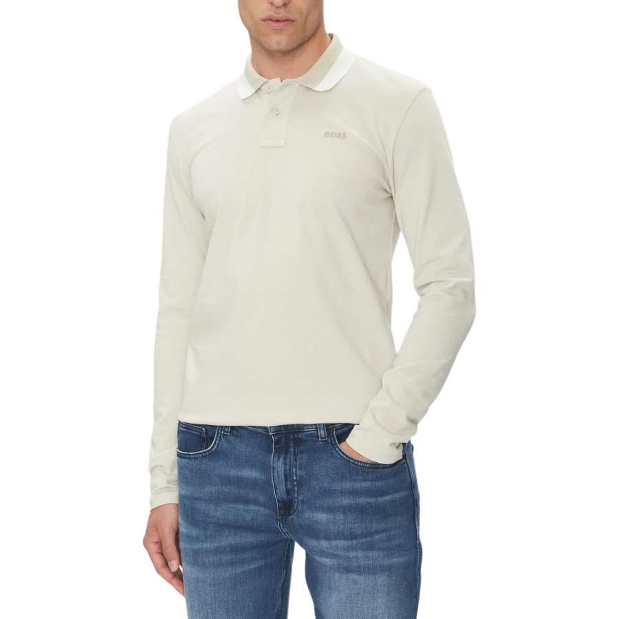 Hugo Boss Long-Sleeved Polo Shirt