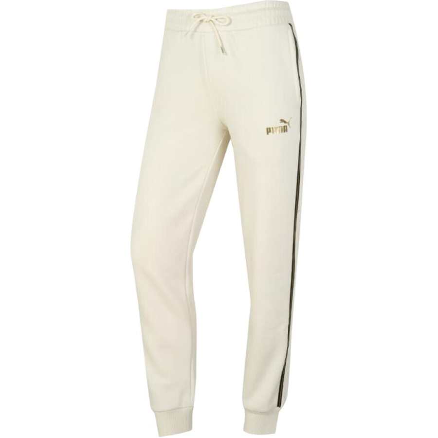 PUMA Knitted Sweatpants Women's Light Yellow