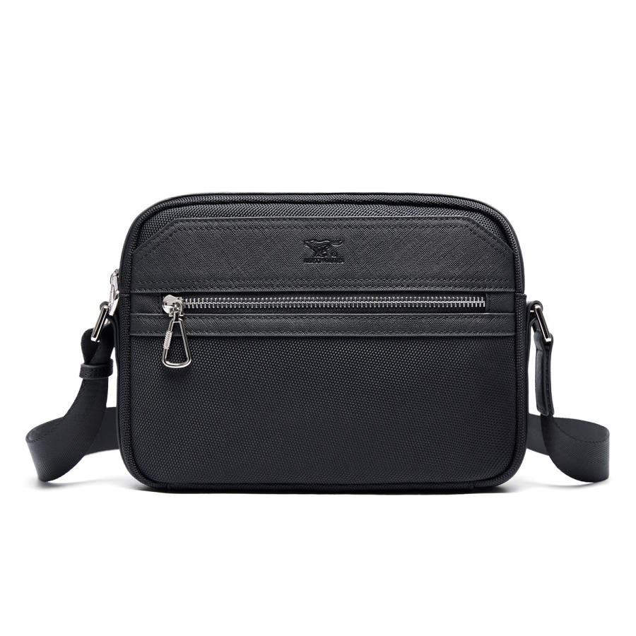 SEPTWOLVES Fabric Crossbody Bag QPL Regular Unisex Black
