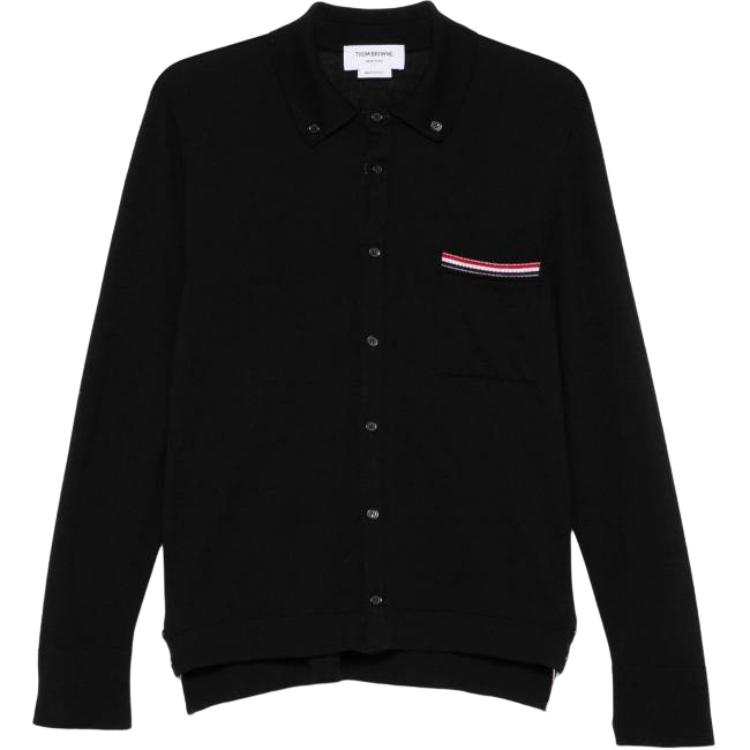 THOM BROWNE RWB Striped Knit Cardigan