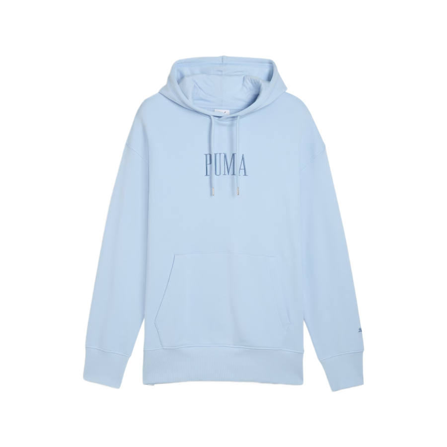 PUMA Premium Sweatshirts Unisex Light Blue Hooded Moderate Regular