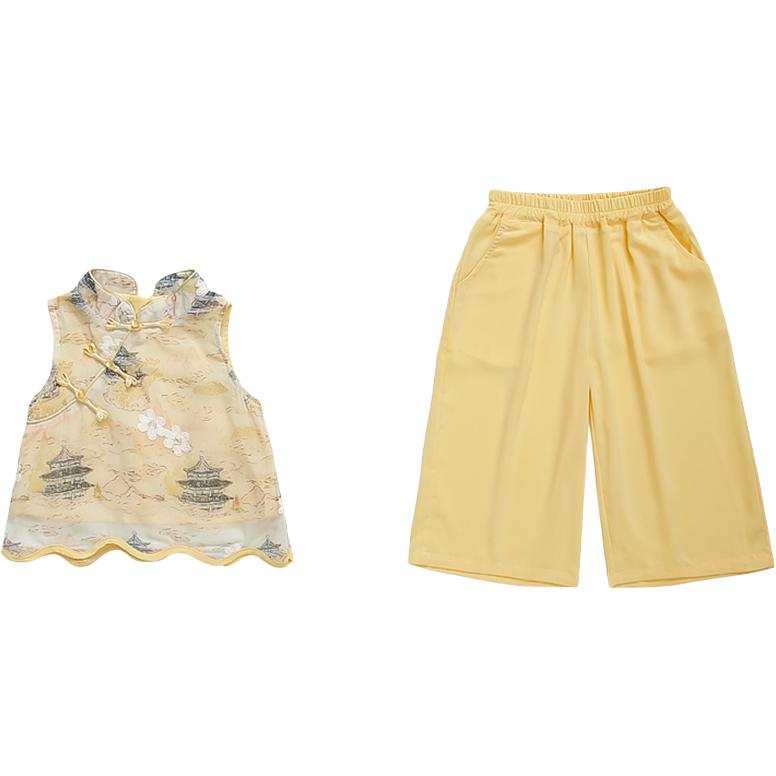 PROTECTCAMEL PROTECTCAMEL Pre School Two Piece Skirt Sets Stand Collar Moderate Short