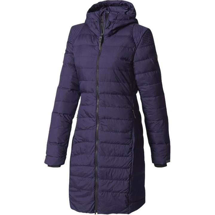 Adidas Adidas Down Jackets Women's Failure Hooded Moderate Down Jacket