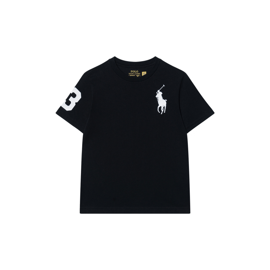 Polo Ralph Lauren Big Pony T Shirt Black Kids'