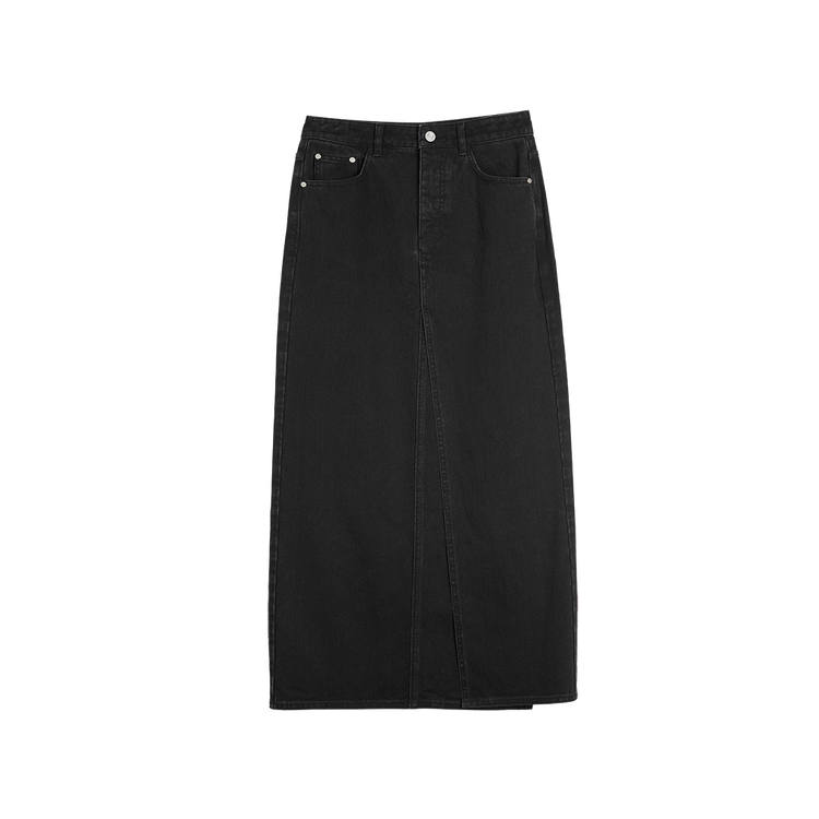 ELLE Denim Long Skirts Women's Moderate Mid Length