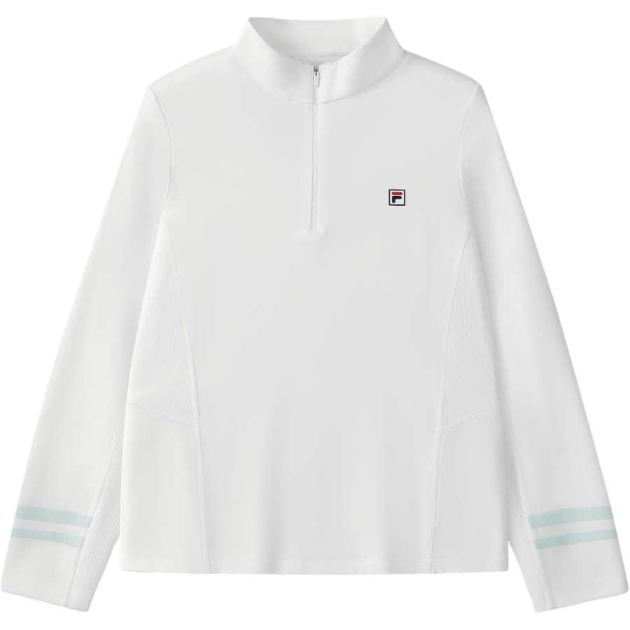 FILA KIDS Long Sleeved T Shirt Jade White Kids'