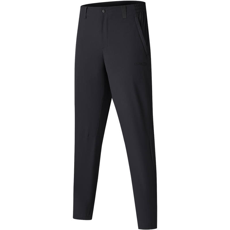 Saucony Casual Pants Men's Black Thickened Straight Fit Pants