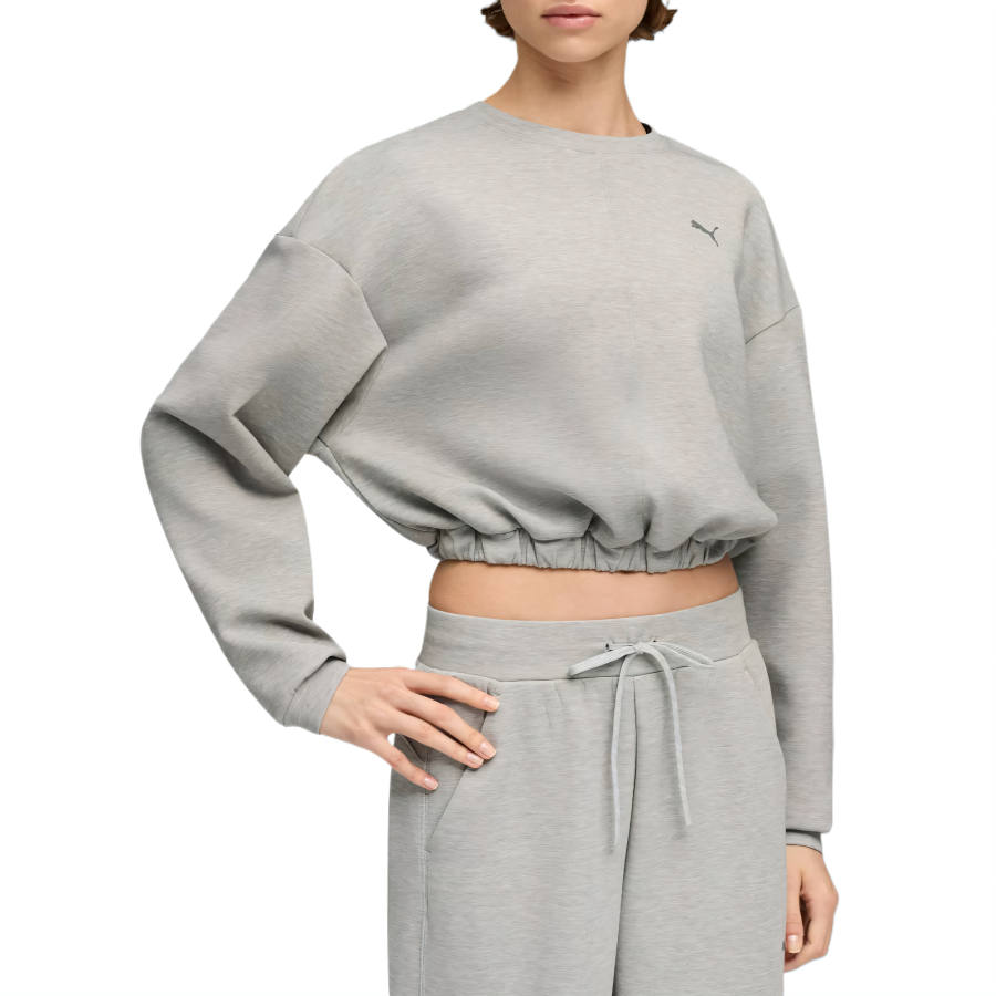PUMA Cloudspun Ultra Soft Women's Training Crew Sweatshirt