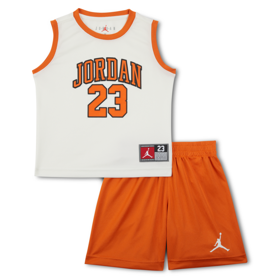 Jordan Jordan Casual Sportswear 23 Jersey 2 Piece Set Children Aged 3 7 Years Old