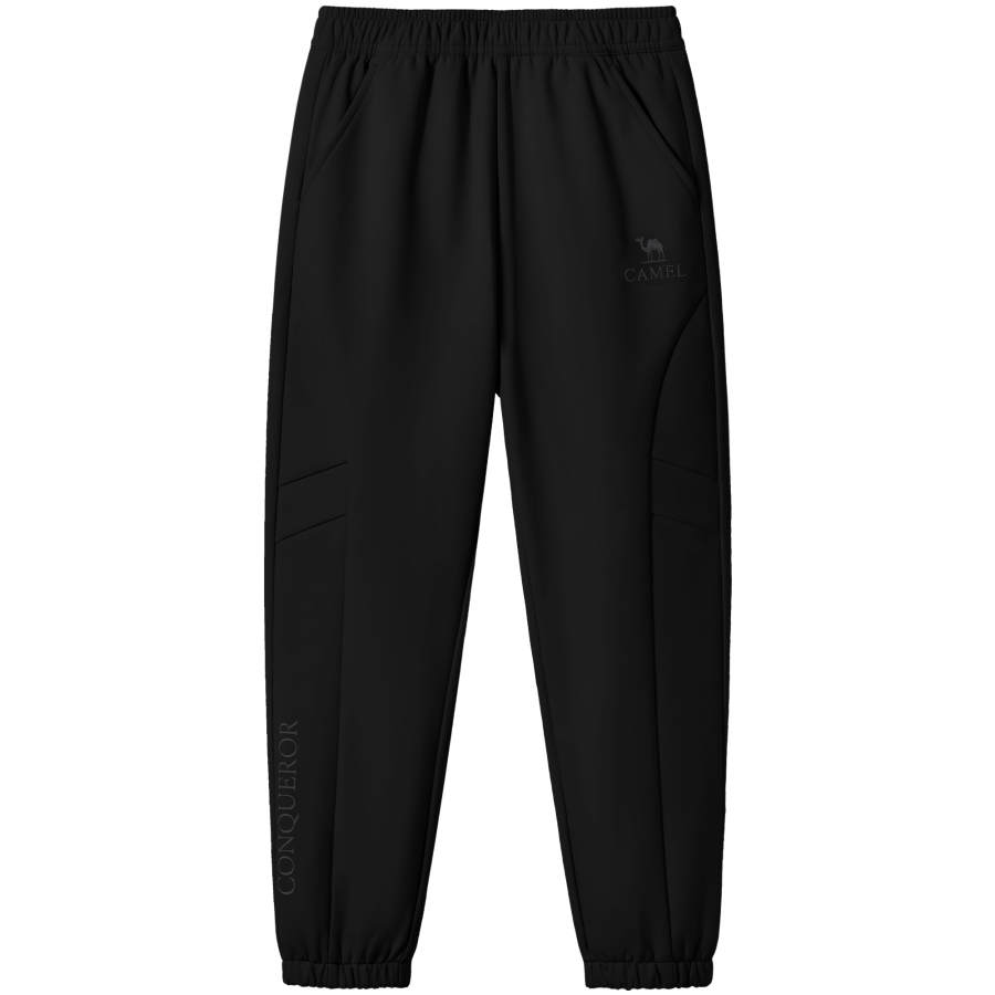 CAMEL Thickened And Fleece Lined Outdoor Casual Pants Sweatpants Boys Pants Kids' Softshell Pants Kids'