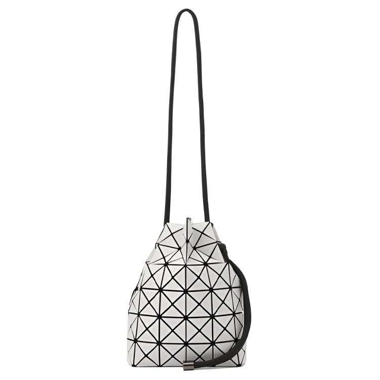 ISSEY MIYAKE Polyester Crossbody Bags Women's Light Gray