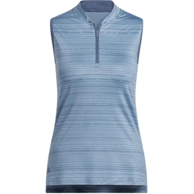 Adidas Adidas Free Shipping With AdiClub Ultimate365 Stripe Sleeveless Polo Shirt