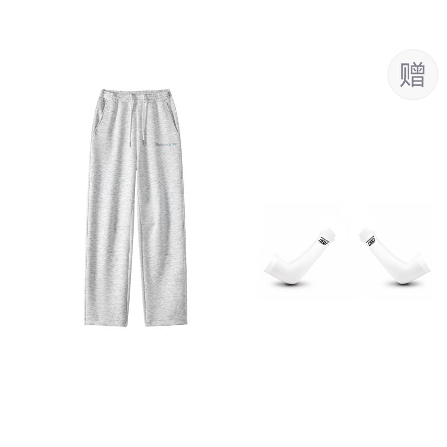 Skechers Elegant Diamond Collection Casual Pants Unisex Light Heather Gray