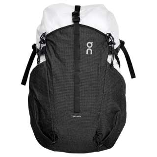 On Nylon Backpack Small Medium Large Size Unisex White & Black