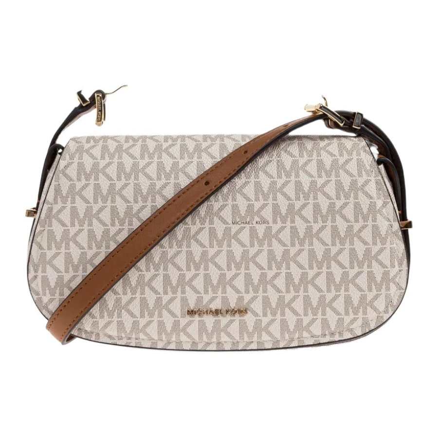 MICHAEL KORS Lydia PVC Crossbody Bags Small Women's Ecru