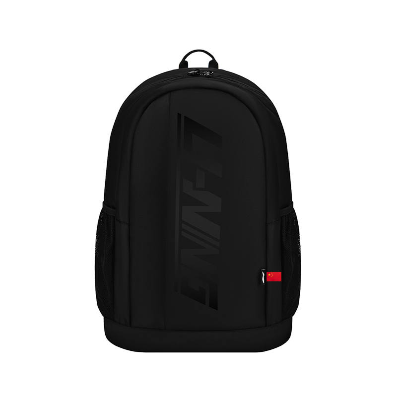 Li-Ning Li Ning Polyester Backpack Unisex Black
