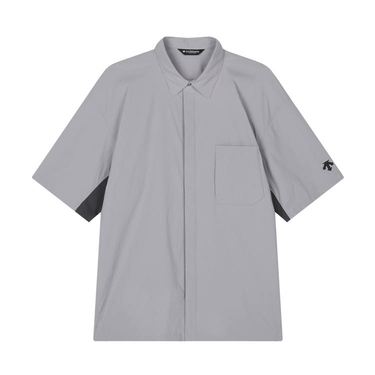 DESCENTE DESCENTE Woven Short Sleeved Shirt Men's