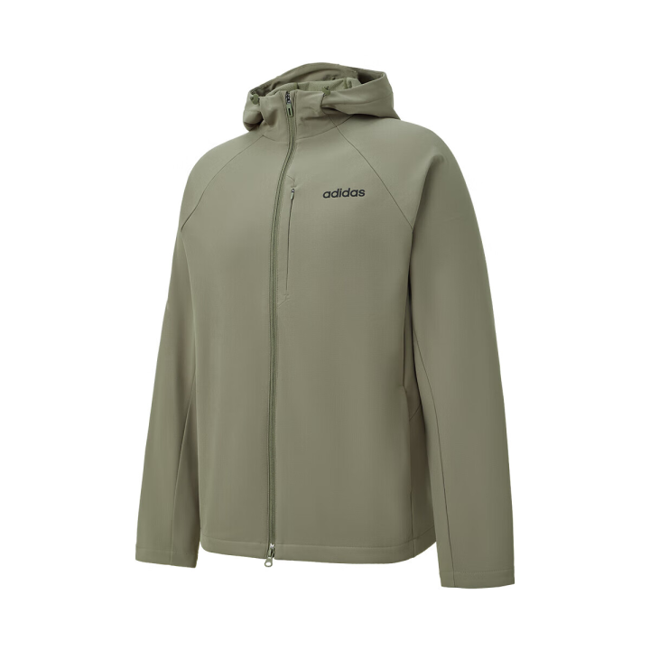Adidas Adidas Jackets Unisex Olive Green Hooded Moderate Other