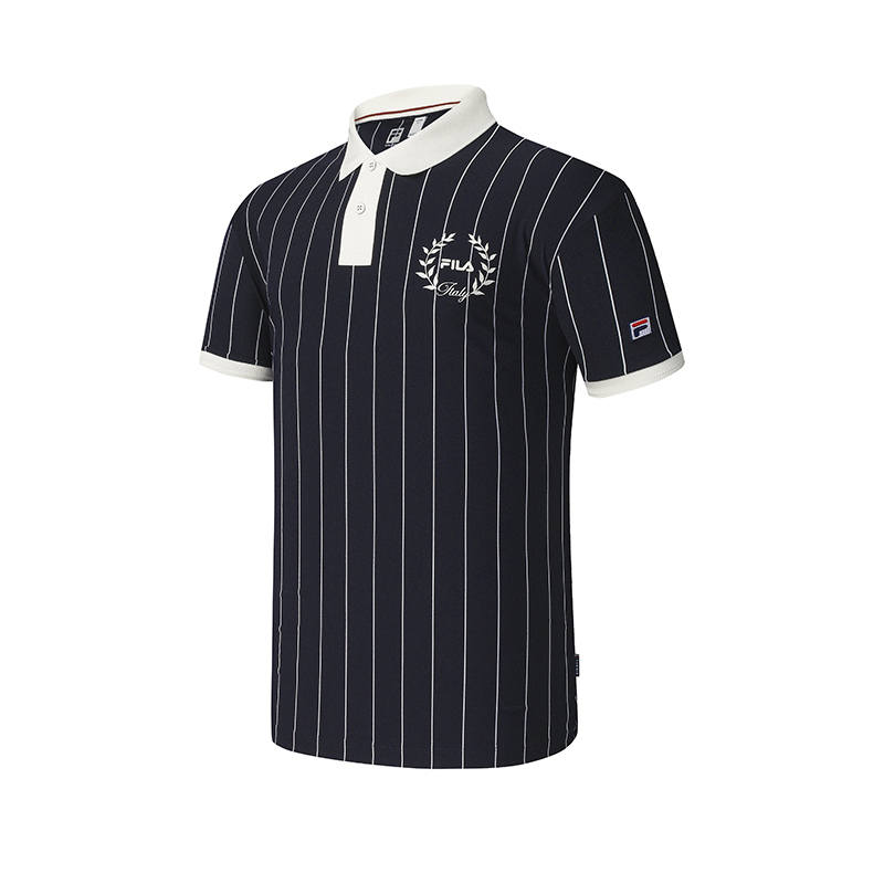 FILA Tennis Polo Shirts Men's All Over Print Polo Collar Moderate Other