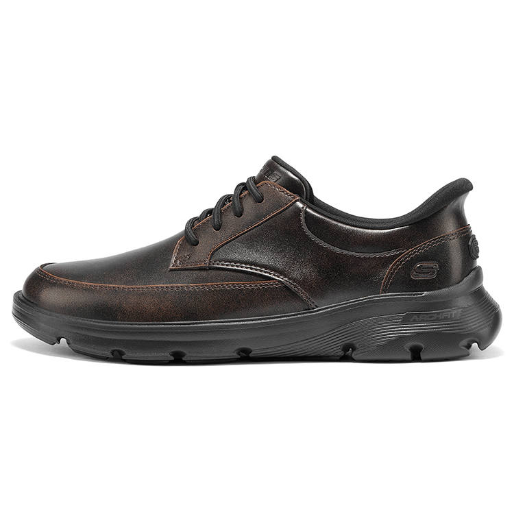 Skechers Arch Fit Abrasion Resistant Abrasion Resistant Low top Casual Shoes Men's Dark Brown