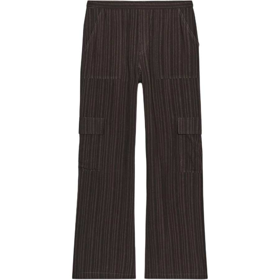 ZARA Cargo Pants Women's Dark Brown Moderate