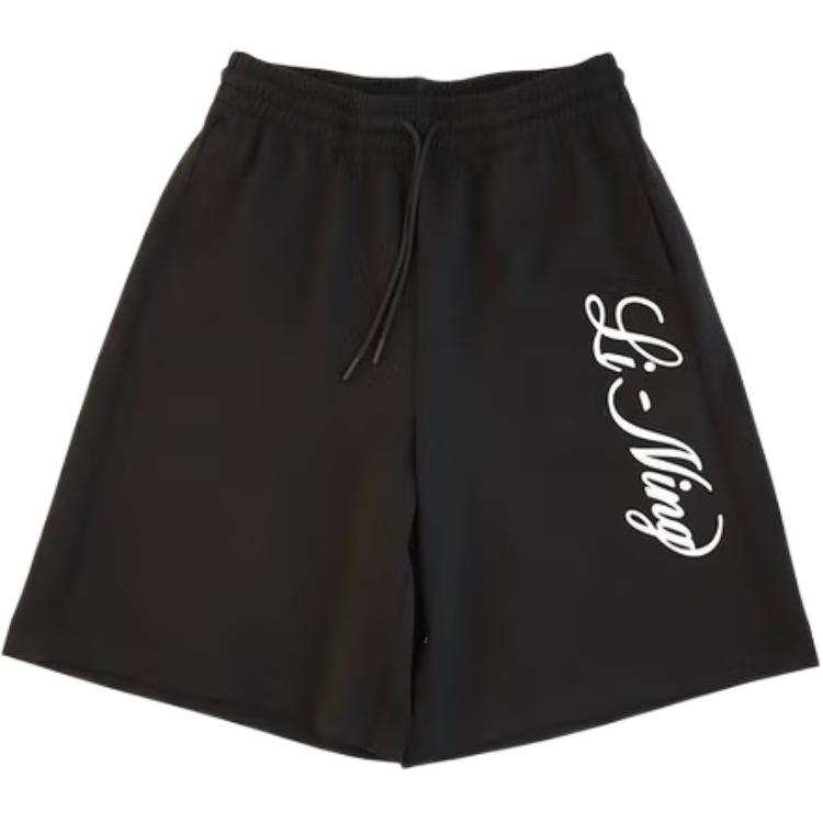 Li-Ning Li Ning Sports Shorts Women's Black Moderate Woven Shorts