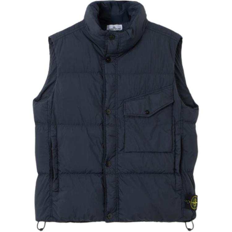 Stone Island logo-patch padded vest