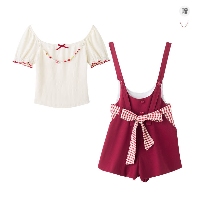 Fabric Pig Summer Skirt Set Women's
